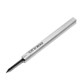 CMD Chisel Sujibori Line Gel Chisel Carving Blade 0.006 inch (0.15 mm) Muscle Carving DIY Gunpla Model Plastic Model Tool Streak Carving Set, Super Hardness, Only (0.15 mm)