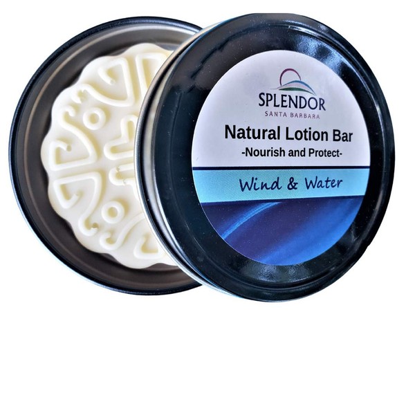 Massage Lotion Bar. Hair, Nails, Skin, Hands and Feet (Wind and Water)