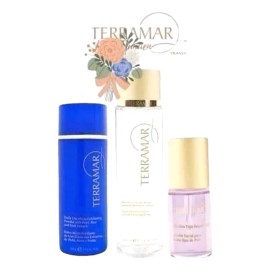 Kit Facial Terramar Exfoliante+ Agua Micelar+ Óleo Reparador