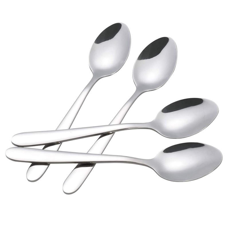 Zerdyne 12 Pieces Stainless Steel Small Dessert Spoon