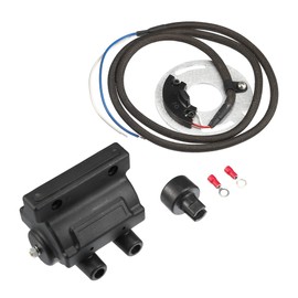 X AUTOHAUX Electronic Ignition Coil Kit Dual Fire Control Module Fit Dyna S Harley Davidson Softail Heritage Sportster 883 1971-2003