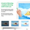 6000+Lux A3 Light Box Drawing Board with 3500mAH Battery,6 dimming