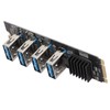 M.2 NVME to PCIE 1X Riser Card M.2 NVME to