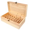EXCEART EXCEART 36 Slots Wooden Essential Oils Storage Box Essential