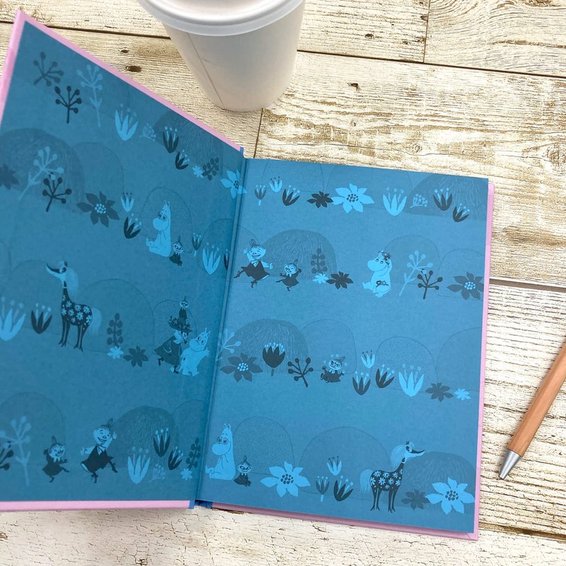 Gakken Staful Moomin BD12018 Diary, Pink