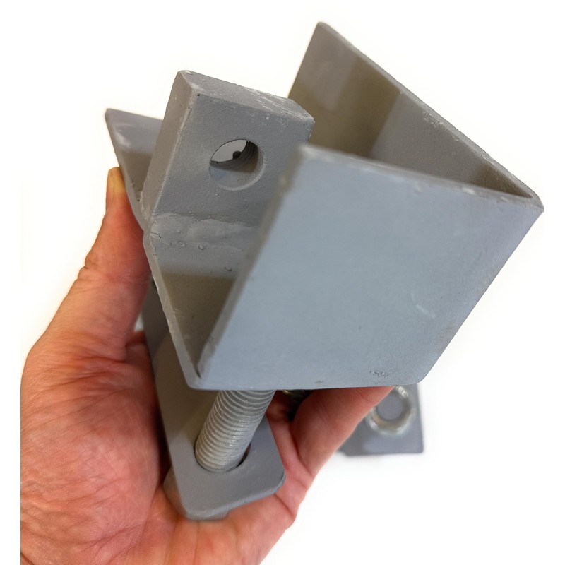 Bolt-On Keyed Shipping Container Lock Box with 4 Keys -