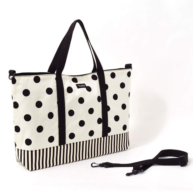 COLORFUL CANDY STYLE N0926300 PolkaDot Gusseted Lesson Bag Polka Dot