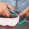 PETA Easi-Grip Nail Scissors with Protector - Self-Opening Stainless Steel