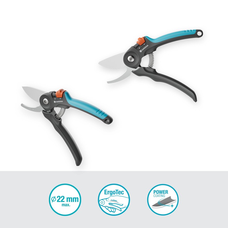 Gardena PremiumCut Bypass Pruner for Fresh Wood 22mm Cutting Diameter