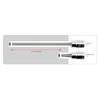 TEKTON 3/8 Inch Drive x 3/16 Inch Long Hex Bit