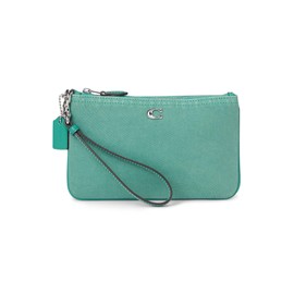 Coach Women's Small Wristlet, LH/Ivy
