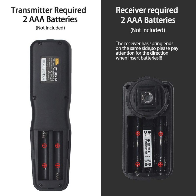 Pixel TW-283 E3 Wireless Shutter Release Remote Control For Canon
