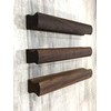 Tsnamay 4Pcs Drawer 5.12"/130mm Solid Pulls Walnut Kitchen Wardrobe Cabinet