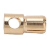 10 Pcs 6mm Banana Plug Gold Plated Male Connector Adapter