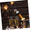 LABRIMP Wine Stopper Decorative Swan Shape for Wedding Festival and