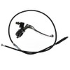 LAXEEM 7/8'' Handlebar Left Clutch Lever and Clutch Cable with