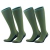 GoWith 1 Pair Unisex Graduated Compression Socks 20-30mmHg Cushioned Circulation