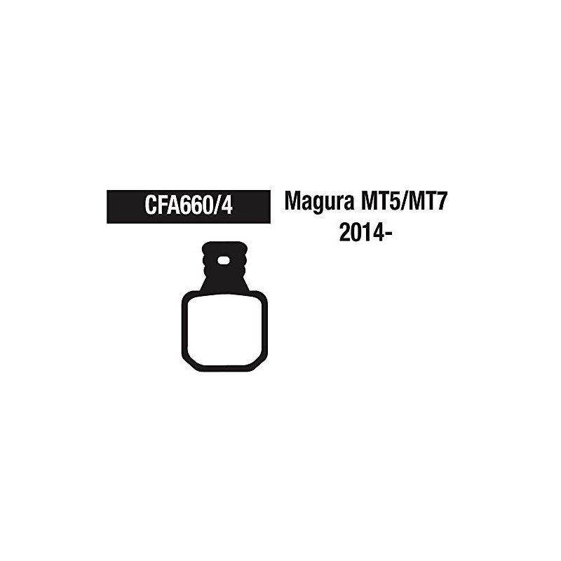 EBC Magura MT5/MT7 Disc Brake Pads, Green – Organic (Standard),