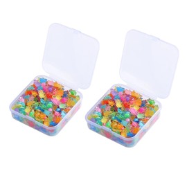 200 Stück Mini Schildkröten, Kleine Schildkröten Figuren, Mini Tiere, Mini Figuren, Für DIY Kunsthandwerk, Puppenhaus Dekoration, Garten Landschaft, Resin Kunst Projekte, 0.7x1.1 Cm Nachtleuchtend ﻿