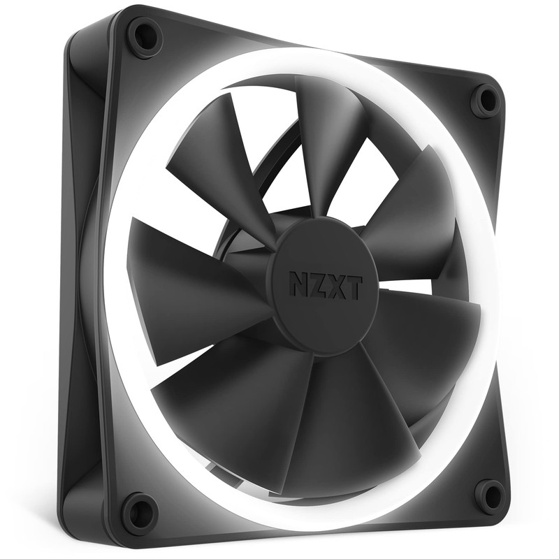 NZXT Kit 3 Ventiladores F120 120MM Negro RGB