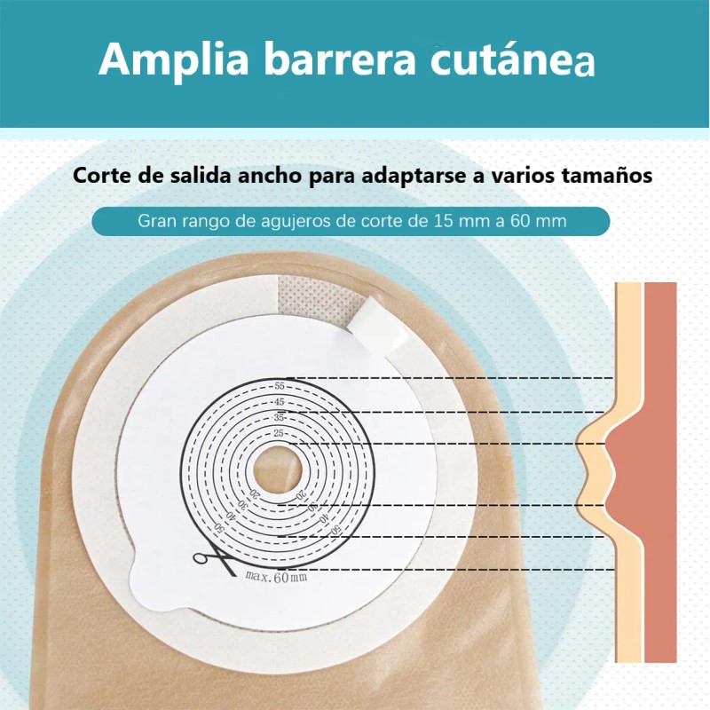 Bolsas Para Colostomía Articulos Para Ostomía 20 Pzas Nude