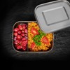 Lurch Snap 240880 Lunch Box Stainless Steel 100% Leak-Proof 800