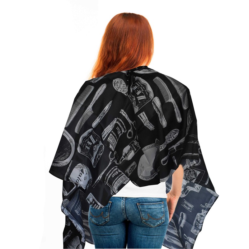 TRIXES Hair Cutting Apron - Professional Hairdressing Accessories - Dyeing