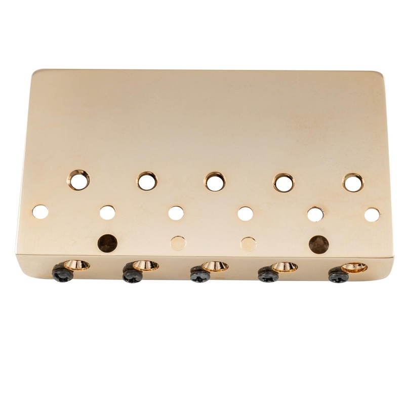 Musiclily Pro 17mm Dual Load Heavy Duty 5-String Bass Bridge