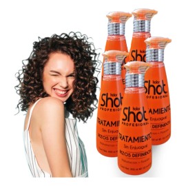 Kit Tratamiento Activador De Rizos Definidos 5 Pzs