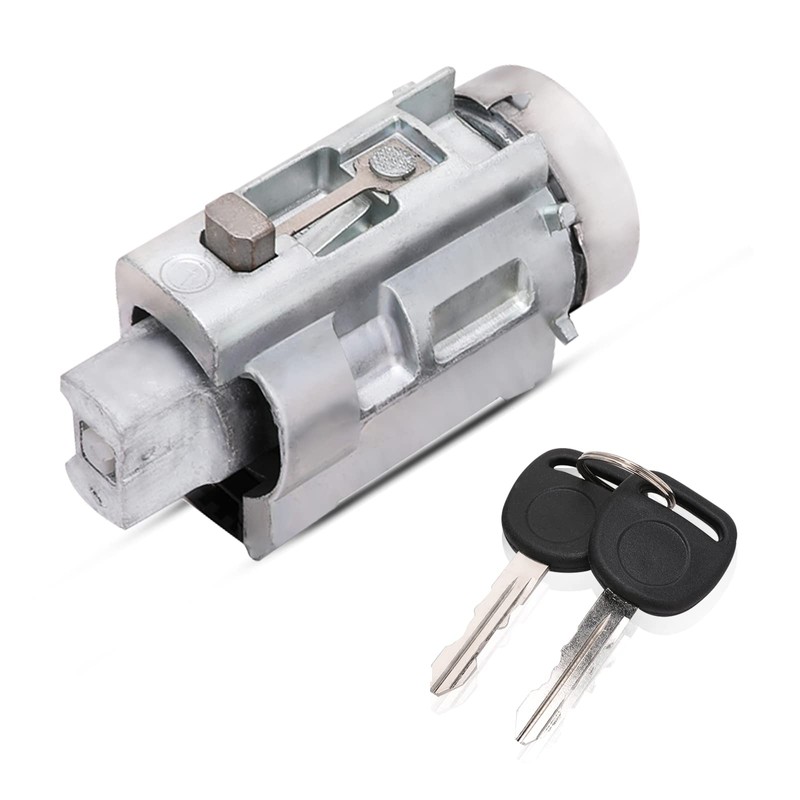 Ignition Lock Cylinder w/Keys & Passlock Chip Starter - Compatible
