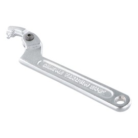 Catime C Hook Wrench Adjustable, Slot Nut Wrench Chrome Vanadium, C Wrench, Adjustable Wrench for Slot Nut (3/4 - 2 Inch (19-51 mm) - Round Head)