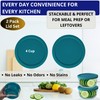KlareWare Replacement Lids for - 4 Cup Storage Bowl Covers,