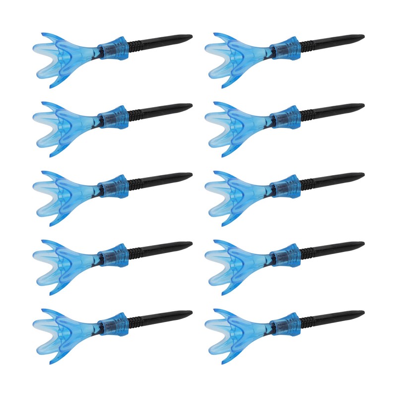 10pcs Plastic Golf Tee Ball Holder Adjustable Height Stable Practice