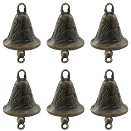 XGNG 12PCS Mini Jingle Bells Decorative Bells Christmas Tree Pendants