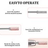 DMQ Sanding Bands for Nail Drill, 100Pcs Mini Extra Fine