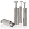 Ateco Plunger with Plain Edge Heart Cutter Set in Graduated