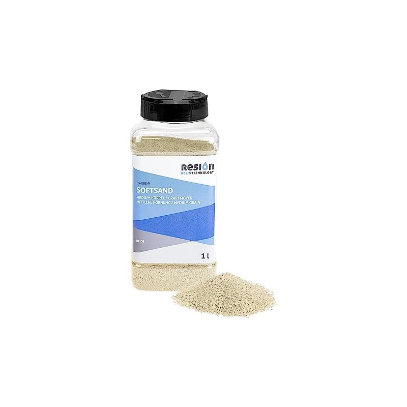 SoftSand Non-Slip Coating Rubber Particles - Beige - 1L -