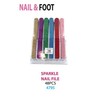 Magic Gold Sparkle Nail File, 48-Piece Display Set, Assorted Colours