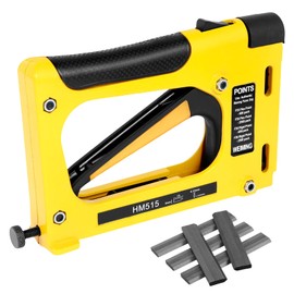 Picture Framing Point Driver Aluminum Alloy Hand Picture Frame Tool with 1000 Nails Lightweight Point Nail Tacker Adjustable Photo Frame Backing Nailer for Picture Frame Fulasun(black)