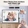 17" Digital Photo Frame Large-Digital-Picture-Frame - 32GB Touchscreen Display, Auto-Rotate,