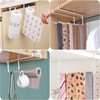 BOJIDO Kitchen Paper Holder, Under Cabinet, Hanging, Wall Mounted, Fits