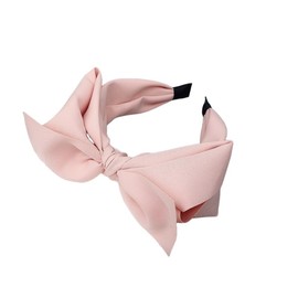 NYRWFQXG Big Bow Headband Bowknot Headbands for Women Girls Knotted Headband with Bows Pink Bows Head Band Bowknot Hair Accessories for Women Cute Bow Hairbands Top Knot Hair Hoop