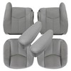 Priprilod # 922 Gray Leather Driver & Passenger Bottom &