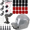 Soportes y Abrazaderas para Cámara para Casco de Motocicleta, Girar