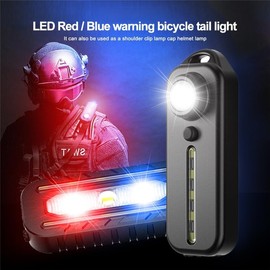 Nitefox Mini Small Keychain Flashlight USB Rechargeable Key Light Super Small High Bright 100 Lumens 5 Modes Lightweight EDC Flash Light with Built-in Battery and USB Cable (Navy Blue)