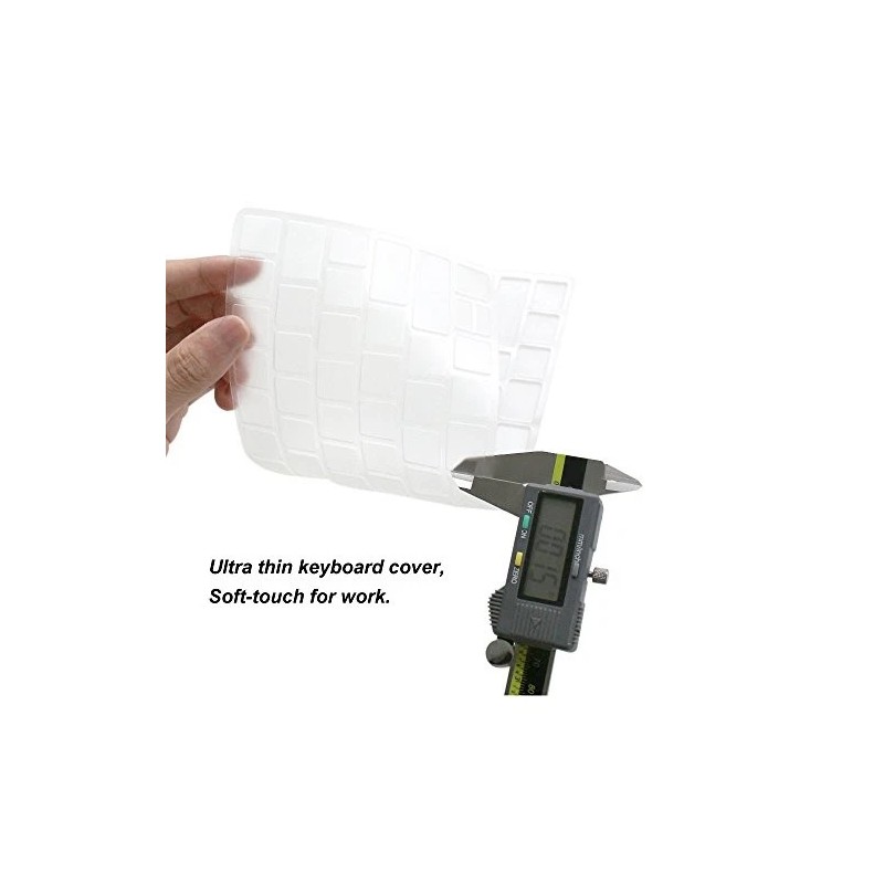 Proelife Ultra Thin Silicone Keyboard Protector Cover Skin For Apple