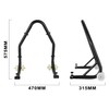 USTPO Motorcycle Stand Lift 850lbs Front Rear Wheels Fork Stand