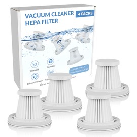 Replacement 50mm diameter HEPA Filter Compatible with Tkkich Car Vac Vacuum Cleaner Only