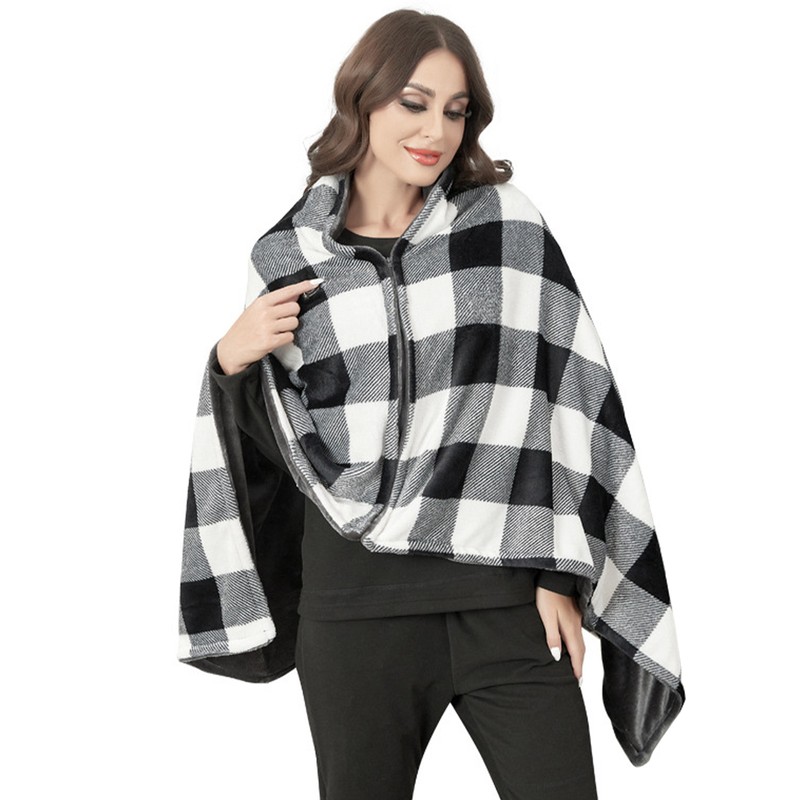 Winter Outdoor Heated Blanket Heating Insulation Shawl Electric Heating Blanket