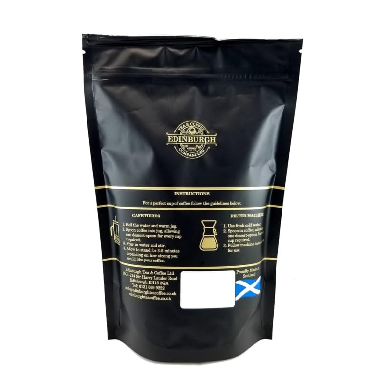 Edinburgh Tea & Coffee Irish Cream Ground Coffee, Alcohol-Free, Medium
